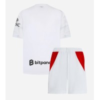 Dětský fotbalový dres AC Milan 2026-27 Venkovní Krátký Rukáv (+ trenýrky)